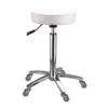 Tabouret CONFORT Skai Blanc
