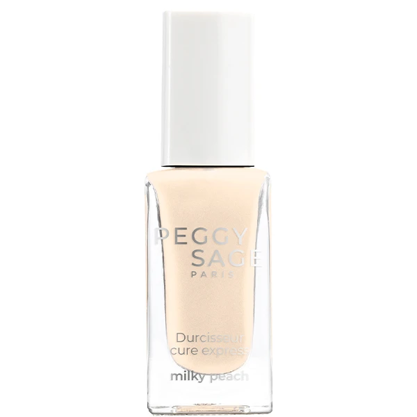 Durcisseur D'ongles Cure Express Milky Peach Peggy Sage 11ml 1 Durcisseur D'ongles Cure Express Milky Peach Peggy Sage 11ml