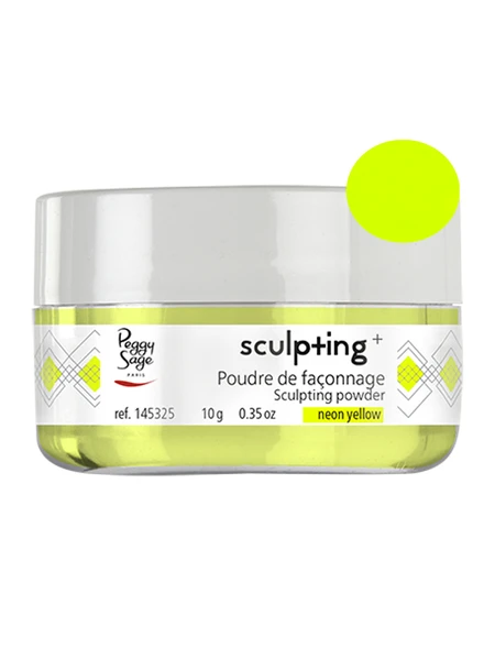 Poudre De Façonnage Sculpting+ Neon Yellow Peggy Sage 10g 1 Poudre De Façonnage Sculpting+ Neon Yellow Peggy Sage 10g