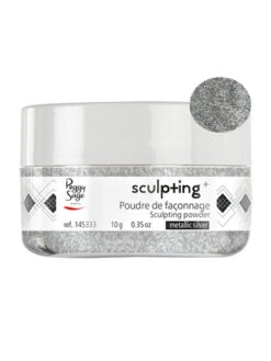 Poudre De Façonnage Sculpting+ Metallic Silver Peggy Sage 10g
