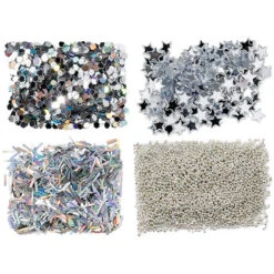Mini Kit Paillettes Pour Ongles Argent Peggy Sage