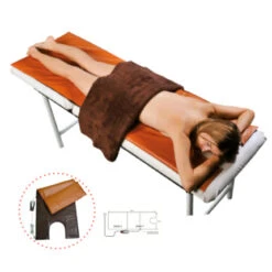 Matelas Alèse Chauffant Caramel Chocolat New & Beauty