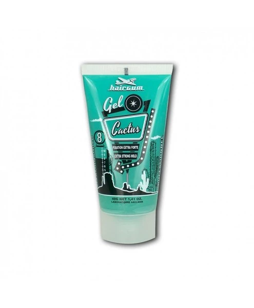 Gel Extra Fort Cactus Hairgum 40g 1 Gel Extra Fort Cactus Hairgum 40g