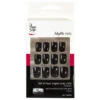 Faux Ongles Idyllic Nails Black Peggy Sage X 24