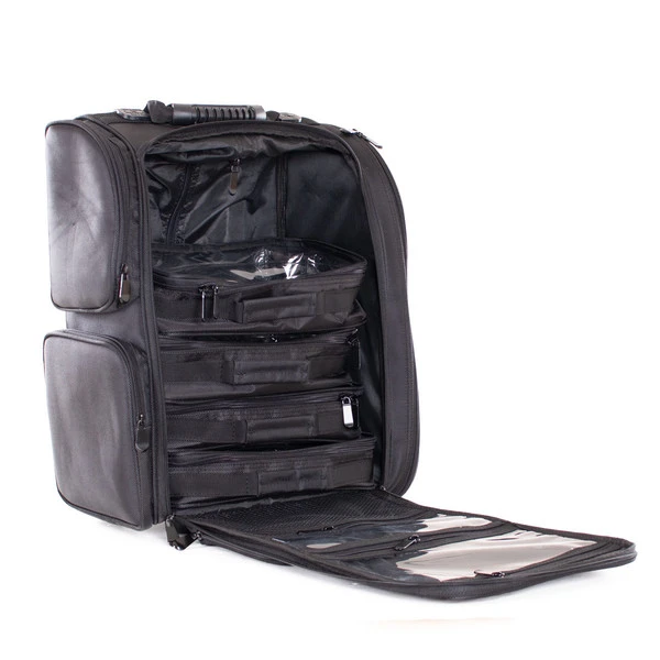 Malette Trolley Souple Noire 1 Malette Trolley Souple Noire