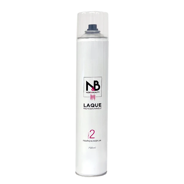 Laque Blanche Spécial Salon 750ml - New Beauty 1 Laque Blanche Spécial Salon 750ml - New Beauty