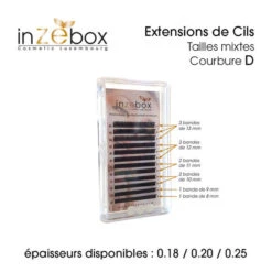 Extensions De Cils Volume Russe 0.05- 11mm
