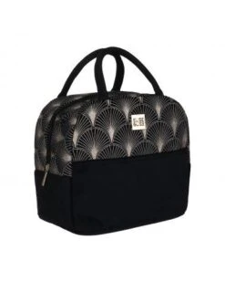 Sac Isotherme Noir à Motifs Dorés Stella Green