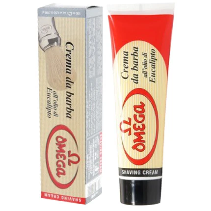 Crème à Raser OMEGA Eucalyptus100ml 1 Crème à Raser OMEGA Eucalyptus100ml