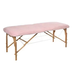 Housse Fauteuil Rose Poudré T.2 + Tendeur