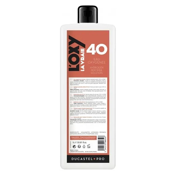 Eau Oxygénée 40vl 1000mlDucastel 1 Eau Oxygénée 40vl 1000mlDucastel