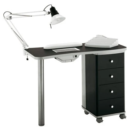 Table Manucure Noelly Wengé Avec Aspirateur 1 Table Manucure Noelly Wengé Avec Aspirateur