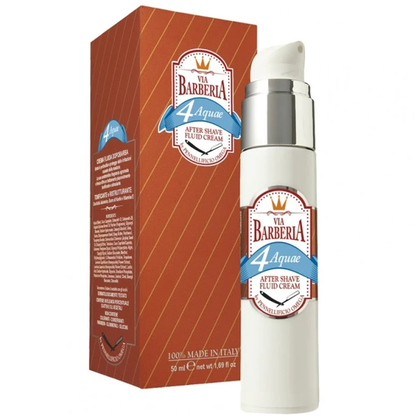 After Shave Fluid Cream 50ml Via Barberia 1 After Shave Fluid Cream 50ml Via Barberia