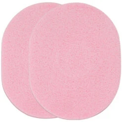 2 Éponges à Démaquiller Ovales Rose