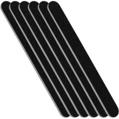 6 Limes Noires Droites 100/180New & Beauty